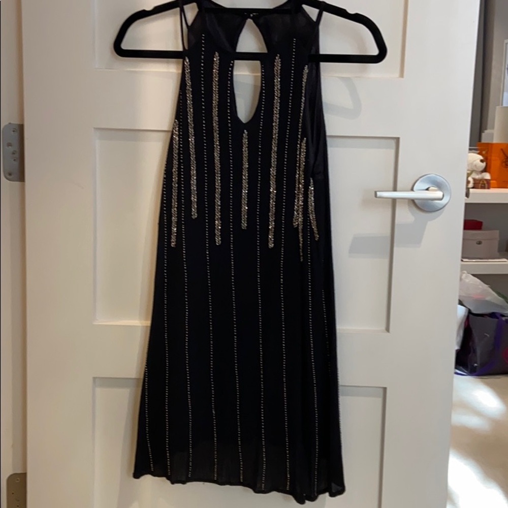 size small black cocktail dress